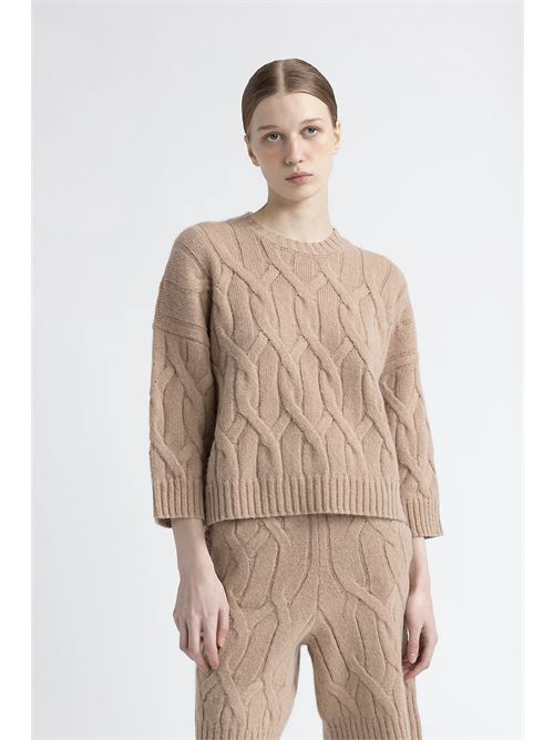 Maglia in pura lana d'alpaca e cashmere PESERICO EASY | M99690F05B9100B47